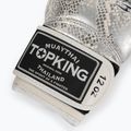 Top King Muay Thai Super Star Snake weiße Boxhandschuhe TKBGSS-02A-WH 4