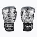 Top King Muay Thai Super Star Snake schwarze Boxhandschuhe TKBGSS-02A-BK