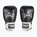 Top King Muay Thai Empower Air weiß und Silber Boxhandschuhe TKBGEM-02A-WH 2