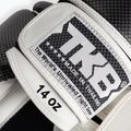 Top King Muay Thai Empower Air weiß und Silber Boxhandschuhe TKBGEM-02A-WH 5