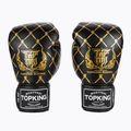 Top King Boxing Chain Handschuhe schwarz/gold