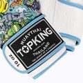 Top King Boxing Culture weiß/blaue Boxhandschuhe 4