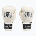Top King Muay Thai Boxhandschuhe Super Air weiß