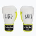 Top King Boxing Reborn Boxhandschuhe weiß/gelb