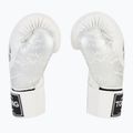 Boxhandschuhe Top King Muay Thai Power Snake white/silver 4