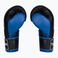Top King Reborn Boxhandschuhe Semi Leder schwarz/blau 4