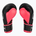 Top King Reborn Boxhandschuhe Semi Leder schwarz/rosa 3
