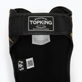 Top King Chain Semi Leather schwarz/goldene Schienbein- und Fußprotektoren 4