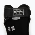 Top King Chain Semi Leather schwarz/silberne Schienbein- und Fußprotektoren 4