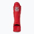 Top King Pro Semi Leder rot Schienbein- und Fußschützer 3