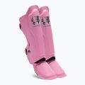 Top King Pro Semi Leder rosa Schienbein- und Fußschützer
