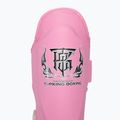 Top King Pro Semi Leder rosa Schienbein- und Fußschützer 3