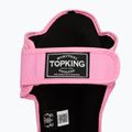 Top King Pro Semi Leder rosa Schienbein- und Fußschützer 4