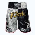 Top King Kickboxing Trainingsshorts schwarz/weiss