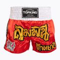 Top King Thai Boxing Trainingsshorts rot/weiß