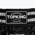 Top King Kickboxing Trainingsshorts schwarz/silber 3