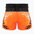 Top King Thai Boxing Trainingsshorts orange/schwarz 2