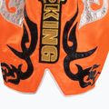 Top King Thai Boxing Trainingsshorts orange/schwarz 3