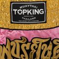 Top King Thai Boxing Trainingsshorts rosa/gold 4