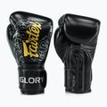Boxhandschuhe Fairtex Glory Kickboxing Competition Training Boxing black/silver