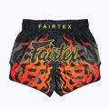 Fairtex Muay Thai Trainingsshorts BS1921 'Volcano' schwarz 2