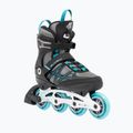 Inlineskates Damen K2 Alexis 80 Alu grey/cyan