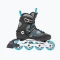 Damen-Inlineskates K2 Alexis 80 Alu grey/cyan 2