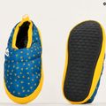 Nuvola Classic Bedruckte glitzernde blaue Kinder Winter Hausschuhe 16