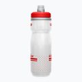 CamelBak Podium Chill 620ml feuerrote/weiße Fahrradflasche 2
