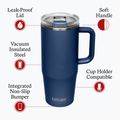 Thermobecher CamelBak Thrive Mug Insulated SST 950 ml navy 5