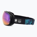 DRAGON X2S black pearl/lumalens purple ion/amber Skibrille 5