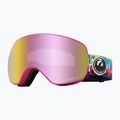 DRAGON X2S drip/lumalens pink ion/dark smoke Skibrille 6