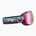 DRAGON X2S drip/lumalens pink ion/dark smoke Skibrille 8