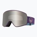 Skibrille DRAGON NFX2 deep plum/lumalens silver ion+lumalens voilet 6