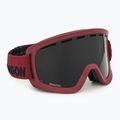 Skibrille DRAGON D1 OTG cordovan/lumalens midnight+lumalens amber 2