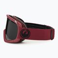 Skibrille DRAGON D1 OTG cordovan/lumalens midnight+lumalens amber 5
