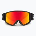 Skibrille DRAGON DXT OTG black/lumalens red ion 2
