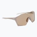 Sonnenbrille Nike Charged Shield matte college grey/gold mirror