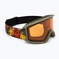 Skibrille DRAGON DXT OTG leafy camo/lumalens amber