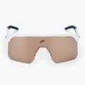 Sonnenbrille Nike Expedition Shield E matte summit white/ road chrome mirror 3