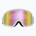 Skibrille DRAGON DX3 OTG white/lumalens pink ion 2