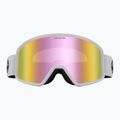 Skibrille DRAGON DX3 OTG white/lumalens pink ion 5