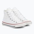 Converse Chuck Taylor All Star Classic Hi optisch weiße Turnschuhe 5
