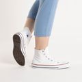 Converse Chuck Taylor All Star Classic Hi optisch weiße Turnschuhe 2