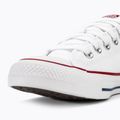 Converse Chuck Taylor All Star Classic Ox optisch weiße Turnschuhe 8