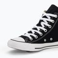Converse Chuck Taylor All Star Classic Hi Turnschuhe schwarz 7