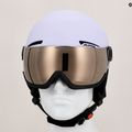 Alpina Arber Visor Q Lite Skihelm lila matt 7