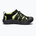 Kinder-Sandalen KEEN Newport H2 black/lime green 3