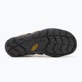 KEEN Clearwater Cnx Leder dunkle Erde/schwarz Herren Sandalen 4