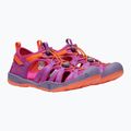 KEEN Moxie lila Wein/Nasturtium Kinder-Trekking-Sandalen 9